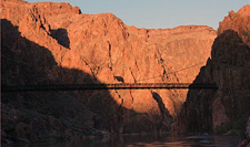 USA-Arizona-Grand Canyon Rim-to-Rim Hiker